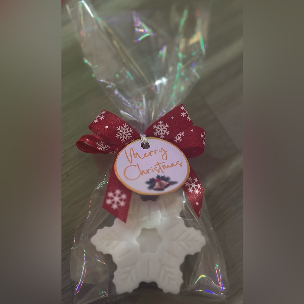 ❄️Snowflakes Soap |  ❄️Jabón de Copo de Nieve